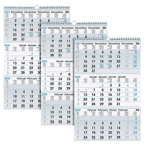 3-Monats-Wandkalender 2027, 3 St.
