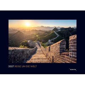KUNTH Monats-Wandkalender Reise um die Welt 2027, 1 St.