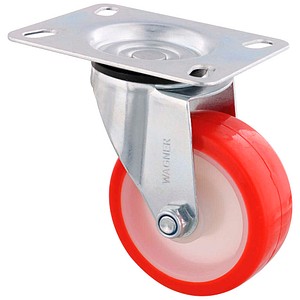 WAGNER® design yourself Transportgeräte-Lenkrolle RO 1480 rot