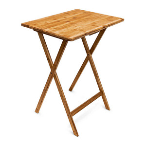 relaxdays Beistelltisch rechteckig Bambus braun 48,0 x 38,5 x 63,0 cm, 1 St.