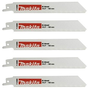 makita P-04880 Säbelsägeblätter, 5 St.