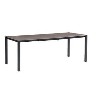 barths Gartentisch Palazzo anthrazit rechteckig 160,0-210,0 x 90,0 x 75,0 cm