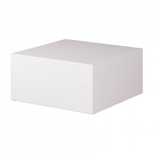 WOHNLING Couchtisch quadratisch MDF-Platte weiß 60,0 x 60,0 x 30,0 cm, 1 St.
