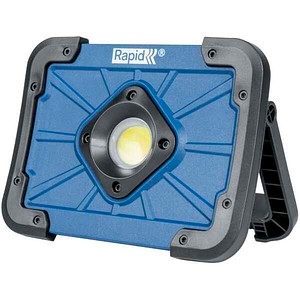 Rapid The Portable LED Akku-Baustrahler blau, schwarz 10 Watt