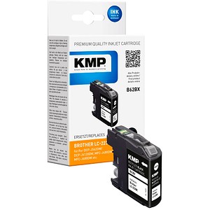 KMP B62BX schwarz Tintenpatrone ersetzt brother LC-223BK KMP B62BX schwarz Tintenpatrone ersetzt brother LC-223BK