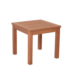 Garden Pleasure TUCSON Beistelltisch rechteckig Eukalyptus wenge 44,0 x 44,0 x 40,0 cm, 1 St.