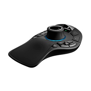 3Dconnexion SpaceMouse Enterprise Maus kabelgebunden schwarz