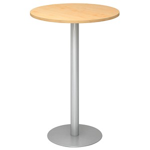 HAMMERBACHER Stehtisch rund Spanplatte ahorn 80,0 x 80,0 x 111,6 cm, 1 St.