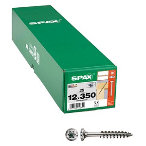 SPAX® Holzbauschrauben T50 Senkkopf WIROX 1201011203505 12 mm x 350 mm, 25 St.