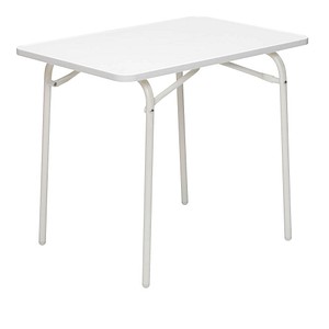 barths Kinder-Campingtisch weiß rechteckig 60,0 x 40,0 x 49,0 cm