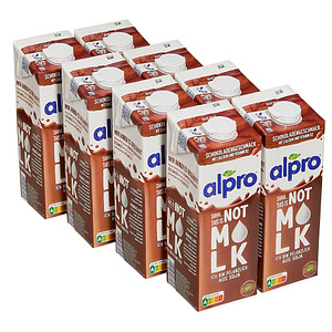 alpro® Schokoladengeschmack Sojadrink 8x 1,0 l