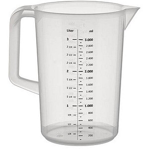 APS Messbecher PRO transparent