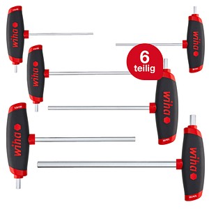 Wiha Sechskantschlüssel-Satz ComfortGrip 45620 6-tlg.