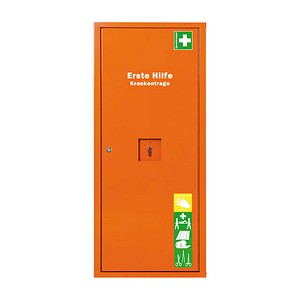 SÖHNGEN Medizinschrank Erste Hilfe Trage ohne Füllung orange