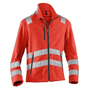 KÜBLER® unisex Warnjacke REFLECTIQ rot Größe 2XL