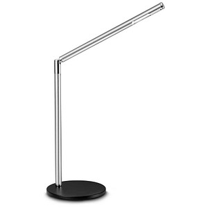 Cep Pro LED Schreibtischlampe silber, schwarz 43 W