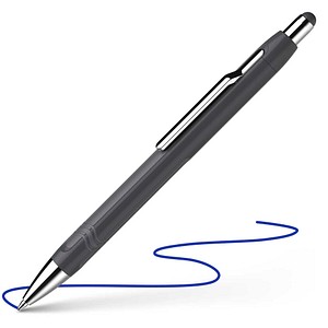 Schneider Kugelschreiber Epsilon graphite, Schreibfarbe: blau, 1 St.