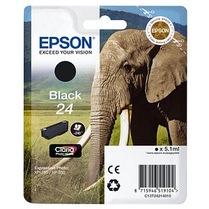 EPSON 24 / T2421 Foto schwarz Tintenpatrone EPSON 24 / T2421 Foto schwarz Tintenpatrone
