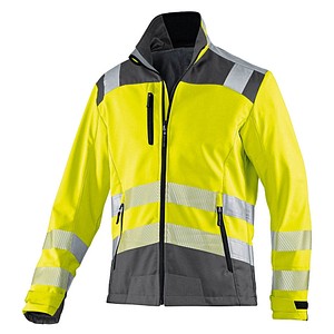 KÜBLER® unisex Warnjacke REFLECTIQ warngelb, anthrazit Größe M