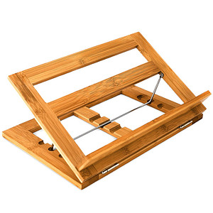 relaxdays Buchstütze braun 33,0 x 22,5 x 22,0 cm, 1 St.