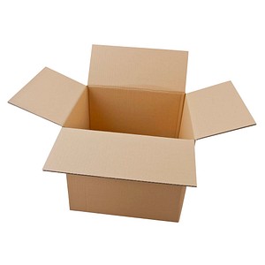 Nestler Wellpapp-Faltkartons 1-wellig braun 36,0 x 31,0 x 31,7 cm Außenmaß, 20 St.