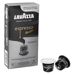 LAVAZZA Espresso Maestro Ristretto Kaffeekapseln, Arabica- und Robustabohnen kräftig, 10 St.