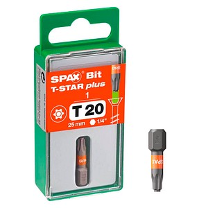 SPAX® Bit T20 T-STAR  Plus, 1 St.