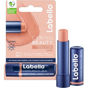 Labello CARING BEAUTY NUDE LSF 30 Lippenpflege 4,8 g