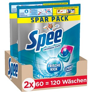 Spee FRISCHE-KICK 4in1 Waschmittel Caps, 2x 60 St.