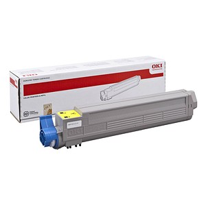 OKI 43837129  gelb Toner