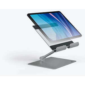 DURABLE Tablet-Ständer Rise 894023 silber für 1 Tablet, Tischständer