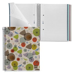 MIQUELRIUS Collegeblock Eco Desgin 4 liniert DIN A5 Innenrand, 1 St.