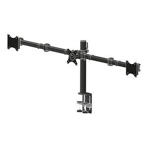 iiyama Monitor-Halterung DS1003C-B1 DS1003C-B1 schwarz für 3 Monitore, Tischklemme