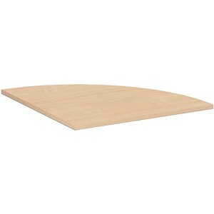 geramöbel Verbindungsplatte Flex buche, dreieckig 80,0 x 80,0 x 2,5 cm