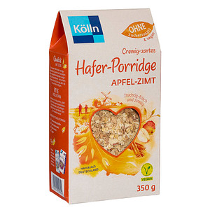 Kölln Porridge Apfel-Zimt  350,0 g, 1 St.
