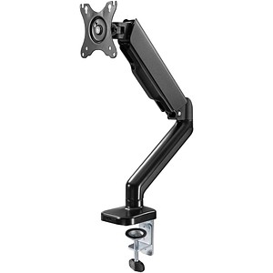 goobay Monitor-Halterung 58530 schwarz für 1 Monitor, Tischbohrung, Tischklemme