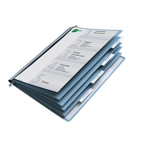 DURABLE Personalhefter Kunststoff blau DURABLE Personalhefter Kunststoff blau