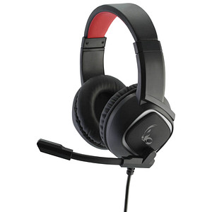 MediaRange MRGS301 7.1 Gaming-Headset schwarz, rot