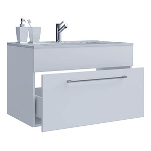VCM my bath Badmöbel-Set 2-teilig Badinos 914841 weiß 80,0 x 46,0 x 50,0 cm