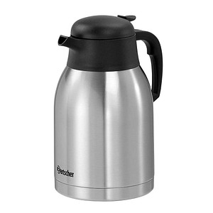 Bartscher Isolierkanne 2L-ST Edelstahl/schwarz 2,0 l, 1 St.