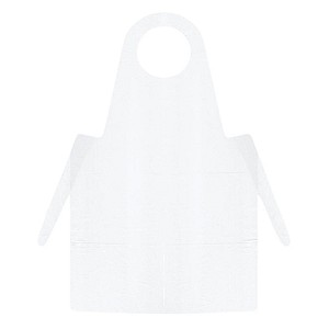 Meditrade® unisex Überwurfschürze weiß Einheitsgröße 50 St.