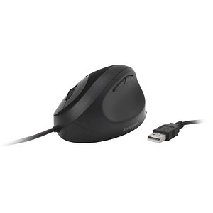 Kensington Pro Fit® Ergo Maus ergonomisch kabelgebunden schwarz