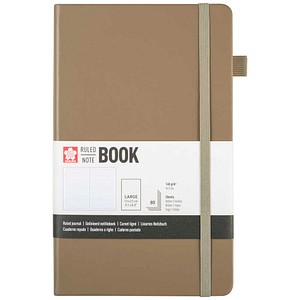 Sakura Notizbuch ca. DIN A5 liniert, schlacke Hardcover 160 Seiten, 1 St.