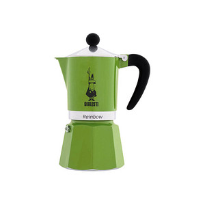 BIALETTI Rainbow Espressokocher grün, 3 Tassen