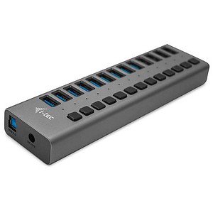 i-tec® USB-Hub USB 3.0 Charging 13-fach grau