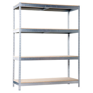 Simonrack Schwerlast-Weitspannregal ECOFORTE 1506-4 778100047201568 silber 150,0 x 60,0 x 200,0 cm