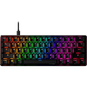 HyperX™ Alloy Origins 60 - HX Red Gaming-Tastatur schwarz