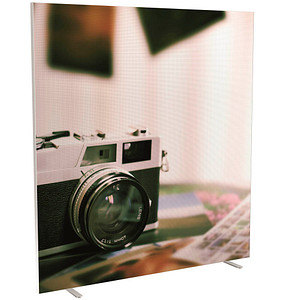 PAPERFLOW Trennwand easyScreen Vintage, 61343 bunt 160,0 x 173,4 cm, 1 St.