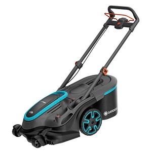 GARDENA PowerMax Duo 46/36V PA4 Akku-Rasenmäher 18,0 V für bis zu 350 m², mit 2 Akkus