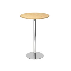 HAMMERBACHER Stehtisch rund Spanplatte ahorn 80,0 x 80,0 x 111,6 cm, 1 St.